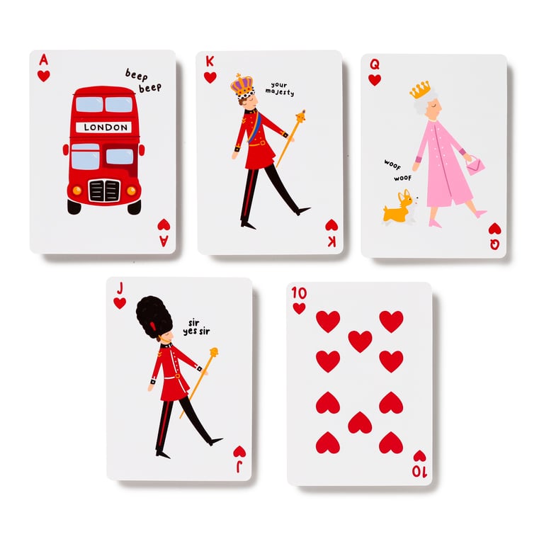 London Souvenir Standard Deck - 52 Card Plus 2 Jokers