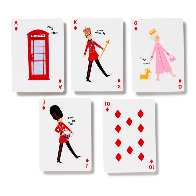 London Souvenir Standard Deck - 52 Card Plus 2 Jokers