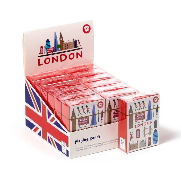 London Souvenir Standard Deck - 52 Card Plus 2 Jokers