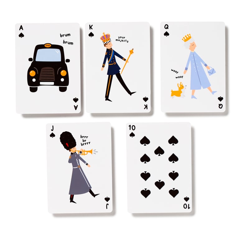 London Souvenir Standard Deck - 52 Card Plus 2 Jokers