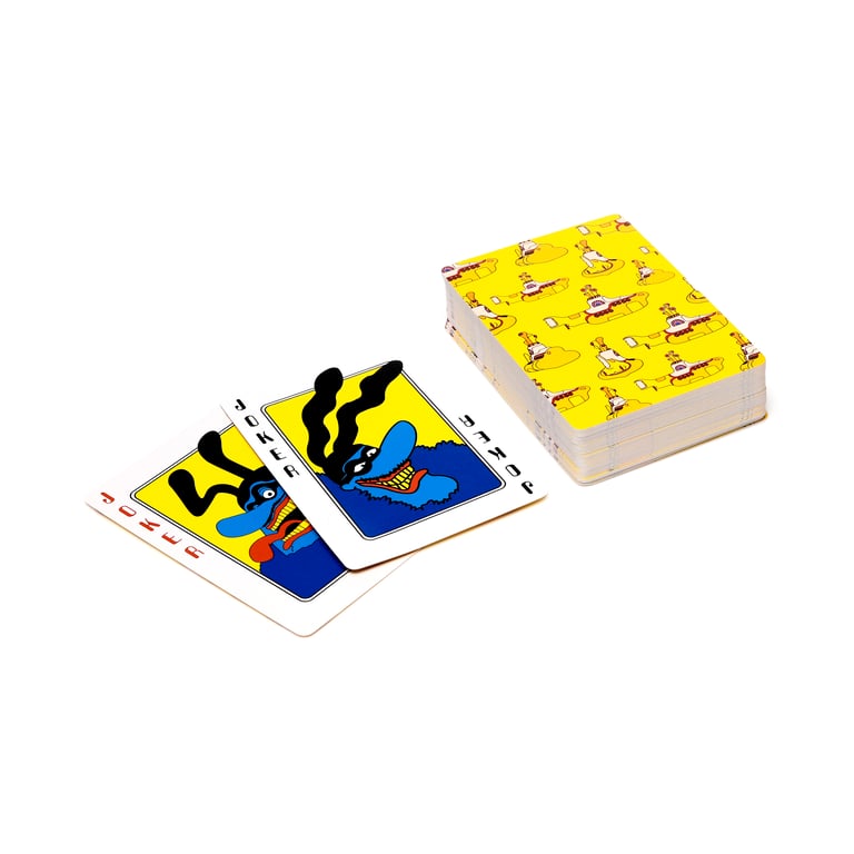 The Beatles Yellow Submarine Licensed 52 Card Deck with Jokers