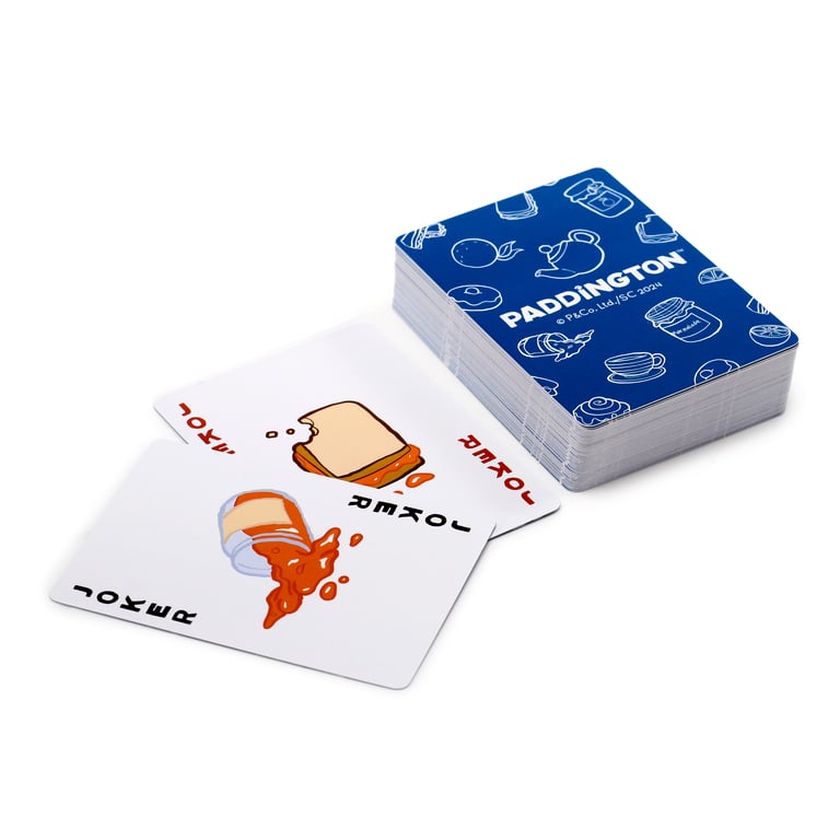 Paddington Bear Standard Deck of Licensed Playing Cards (52 2 Jokers)