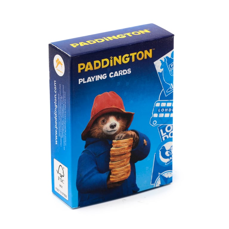 Paddington Bear Standard Deck of Licensed Playing Cards (52 2 Jokers)