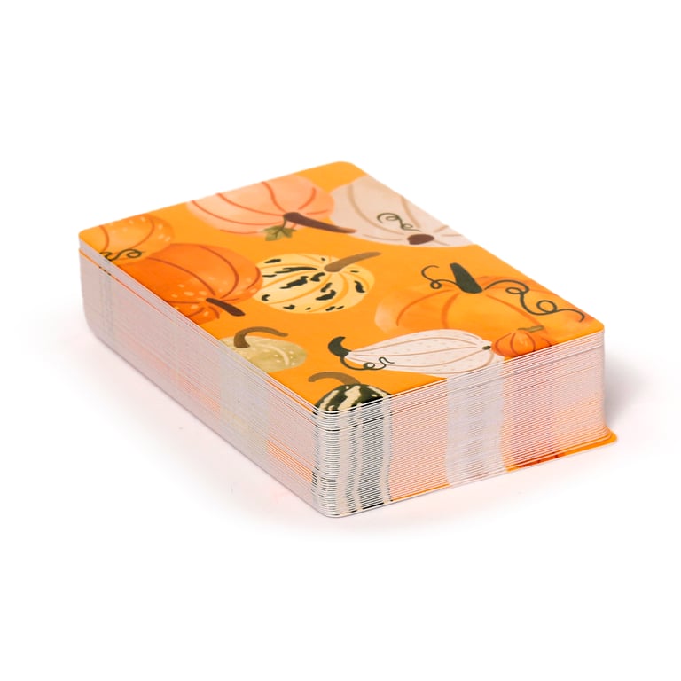 Autumn Harvest Standard Deck of 52 Card Playing Cards with Jokers