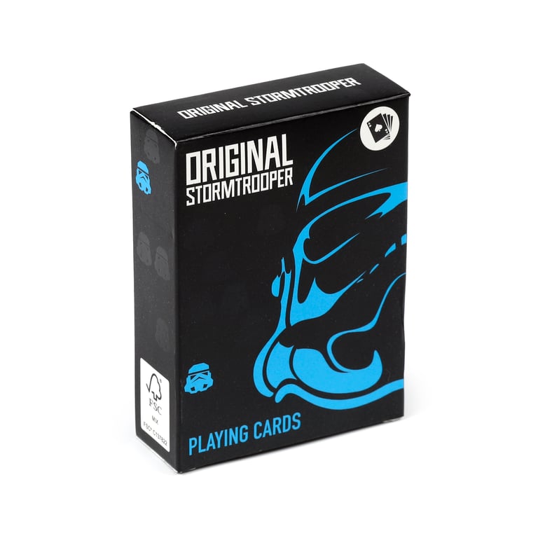 Licensed Stormtrooper Standard Deck of Playing Cards - 52 Card Set with Jokers