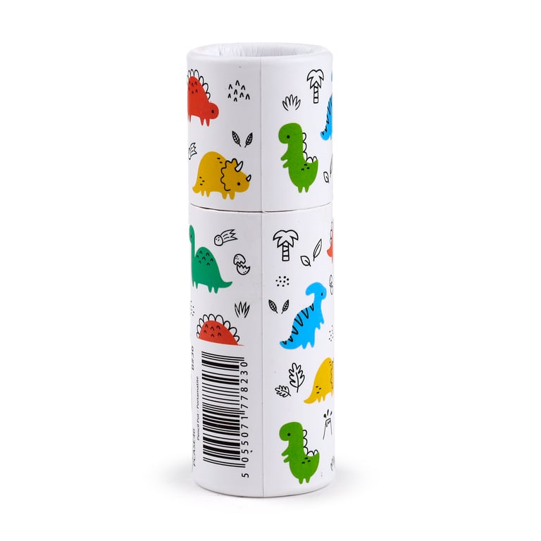 Wooden Colouring Pencils Dinosauria Set - 12 Piece Assorted Colours