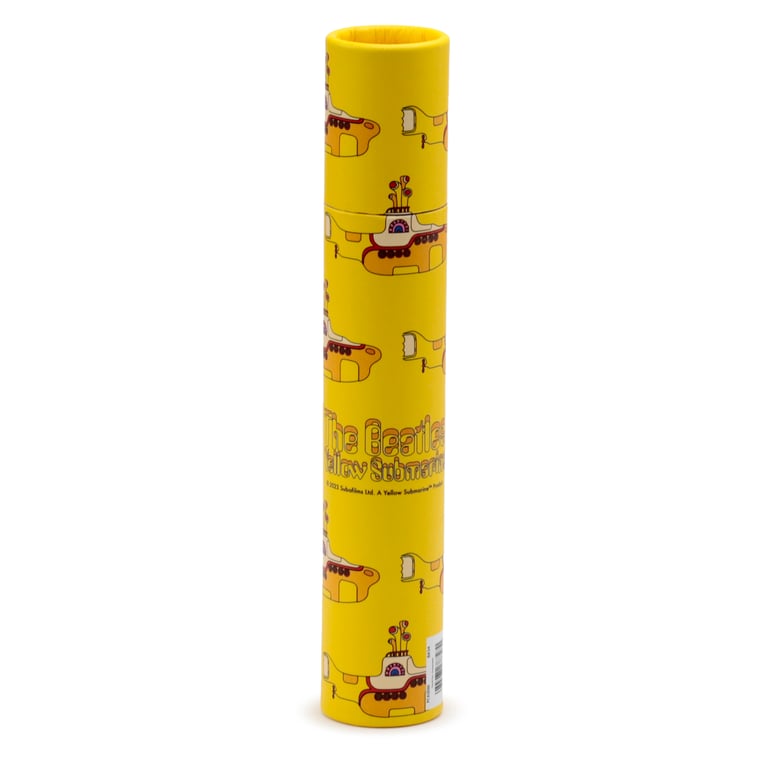Beatles Yellow Submarine 12-Piece Large Coloured Pencil Set, Assorted Poplar Wood