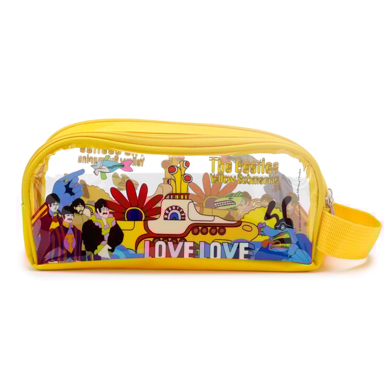 The Beatles Yellow Submarine Licensed PVC Pencil Case