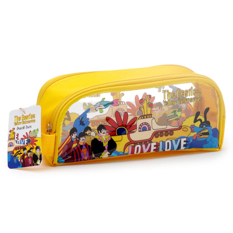 The Beatles Yellow Submarine Licensed PVC Pencil Case