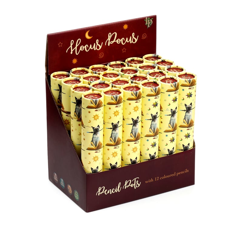 Lisa Parker Hocus Pocus Cat 12 Colour Wooden Pencil Set