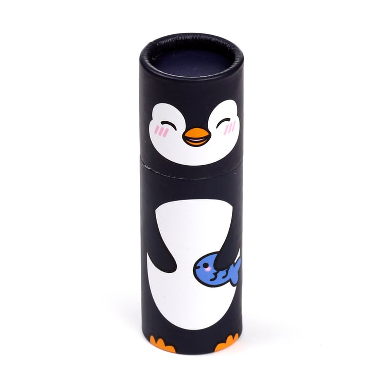 Adoramals Penguin 12-Piece Wooden Colouring Pencil Set - Poplar Wood & Card Material