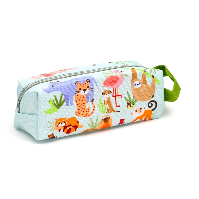 Oxford Cloth Pencil Case - Durable Travel Accessory by Zooniverse