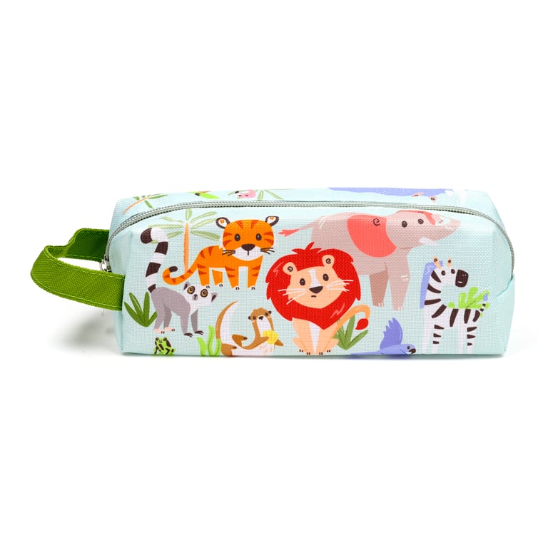Oxford Cloth Pencil Case - Durable Travel Accessory by Zooniverse