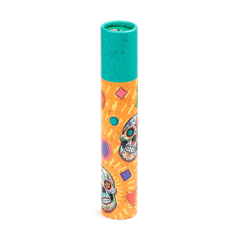 12-Piece Wooden Day of the Dead Colouring Pencil Set - Assorted Colours