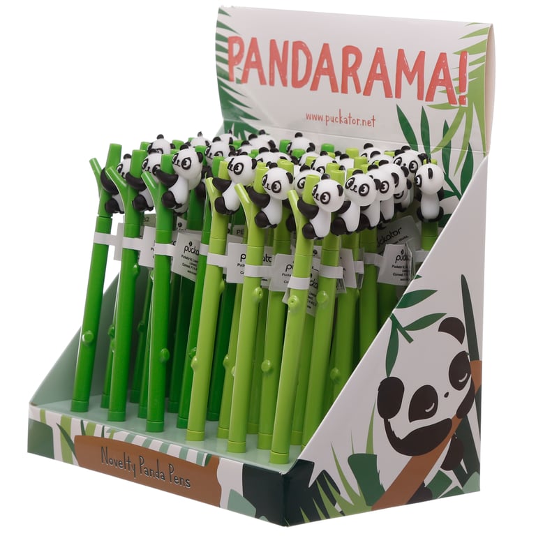 CE Marked Panda Pen - BPA Free Novelty Writing Instrument