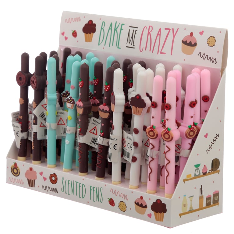 Fun Novelty Cake Scented Fine Tip Pen - BPA Free, CE Marked Writing Tool