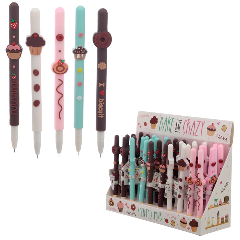 Fun Novelty Cake Scented Fine Tip Pen - BPA Free, CE Marked Writing Tool