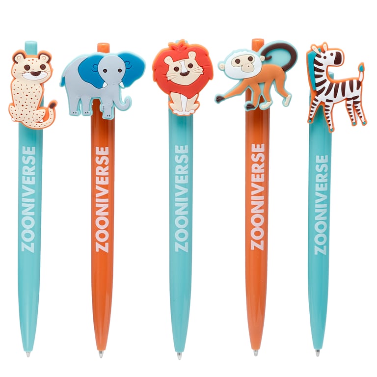 Surprise Animal Pen - Black Ink Plastic and PVC Design Reveal