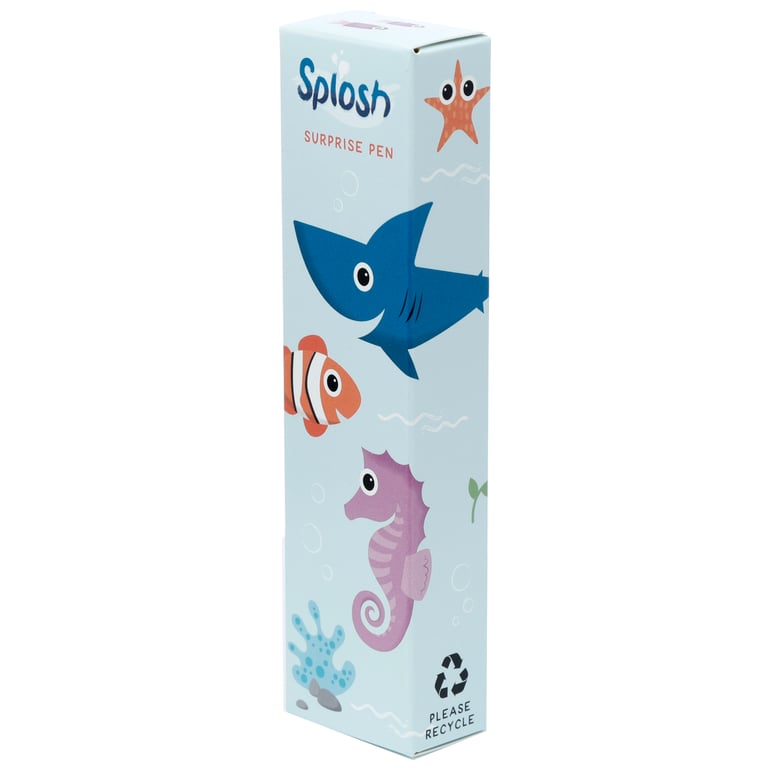 Surprise Sealife Pen - Splosh: Mystery Black Ink PVC Writing Instrument