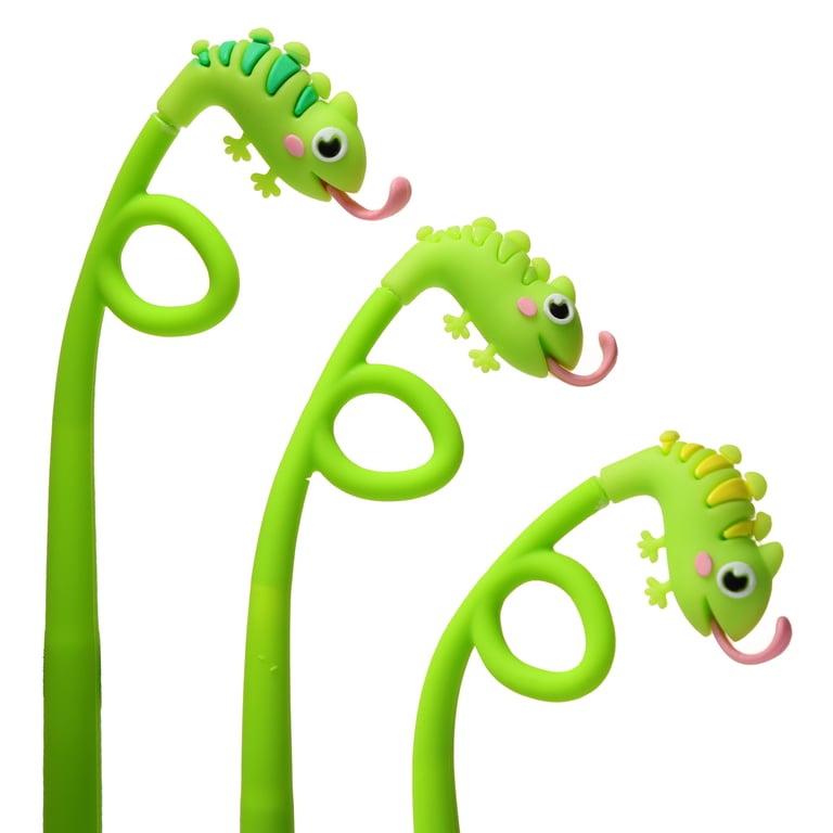 Chameleon Fine Tip Pen - CE/UKCA Marked, Black Ink, Durable ABS/PVC/Silicone Construction