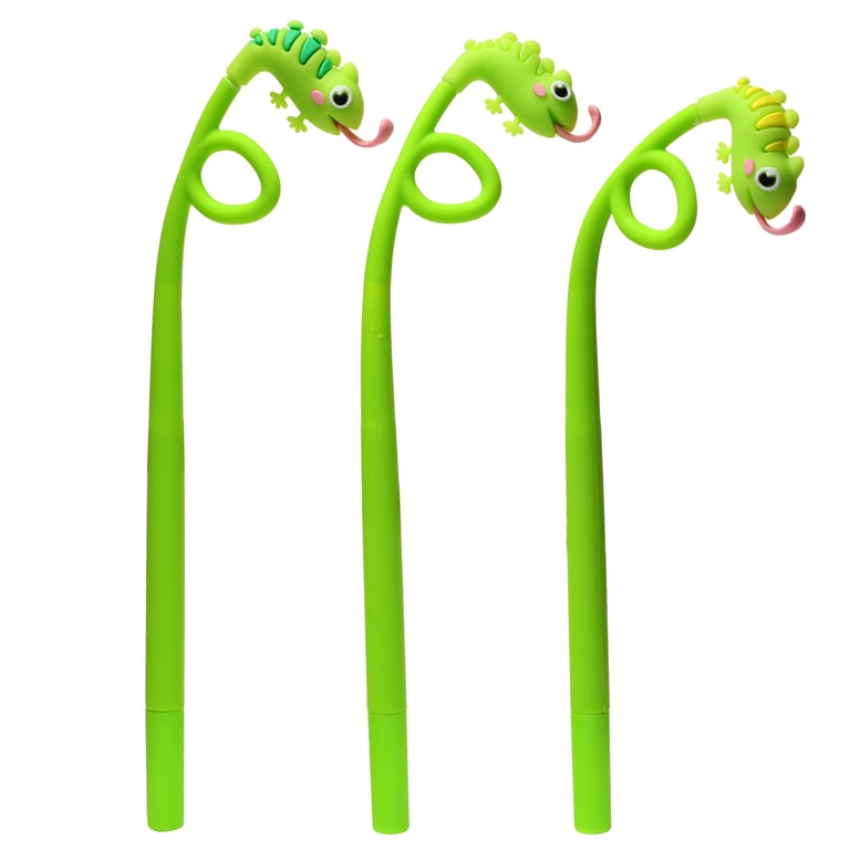 Chameleon Fine Tip Pen - CE/UKCA Marked, Black Ink, Durable ABS/PVC/Silicone Construction