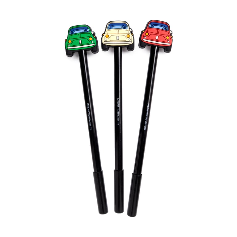 Fine Tip Pen - Retro Fiat 500 (CE Marked & Licensed)