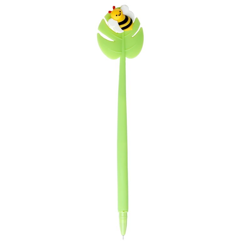 Botanical Gardens Bumble Bee, Ladybird and Snail Leaf Fine Tip Pen - CE Marked & EN71 Compliant Plastic Writer