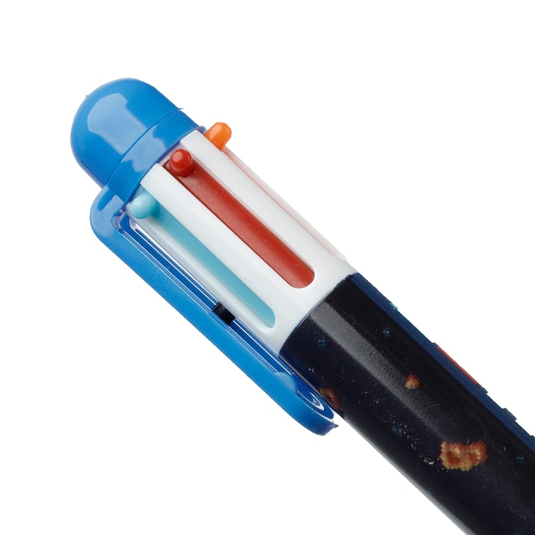 Multi Colour Pen - 6 Vibrant Colours, CE Marked, ABS Plastic Construction
