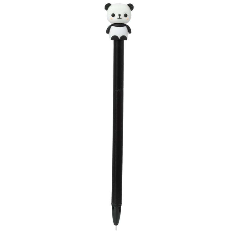 Fine Tip Plastic Pen CE Marked with Panda Topper - Kids Safe Writing Instrument