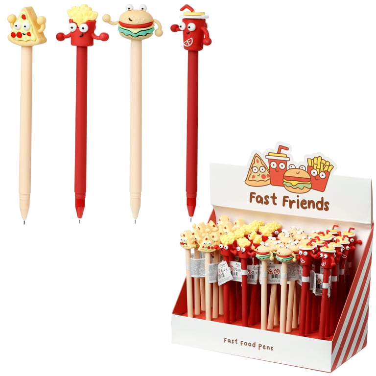 Fine Tip Pen with Silicone Topper - CE Marked Plastic ABS & PVC Writing Instrument