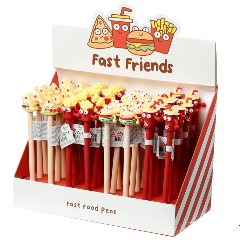 Fine Tip Pen with Silicone Topper - CE Marked Plastic ABS & PVC Writing Instrument