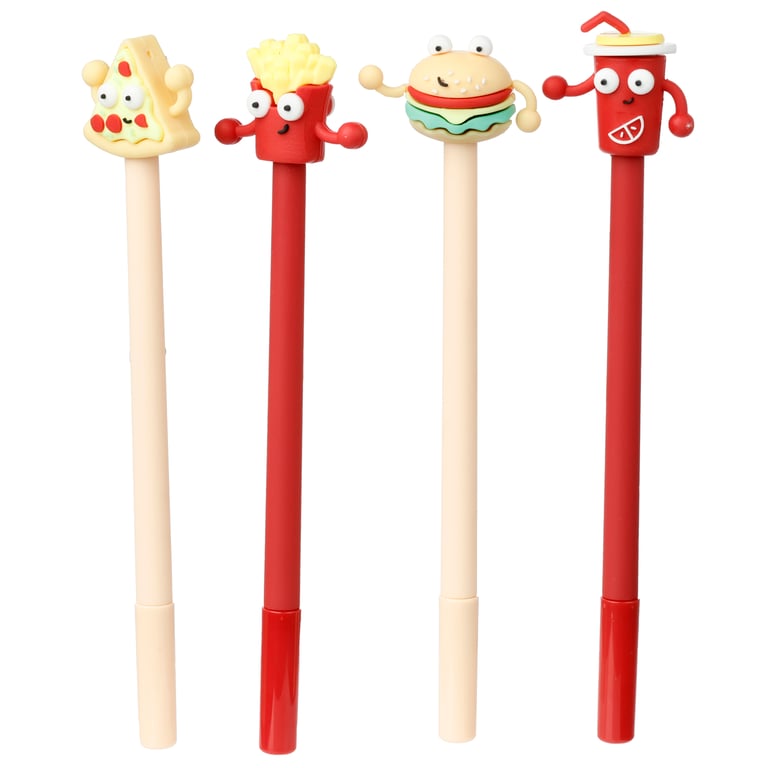 Fine Tip Pen with Silicone Topper - CE Marked Plastic ABS & PVC Writing Instrument