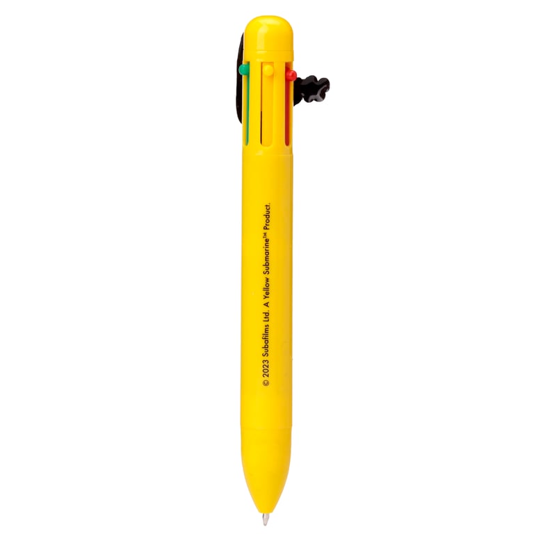 The Beatles Yellow Submarine 6 Colours CE Marked Multi Colour Pen