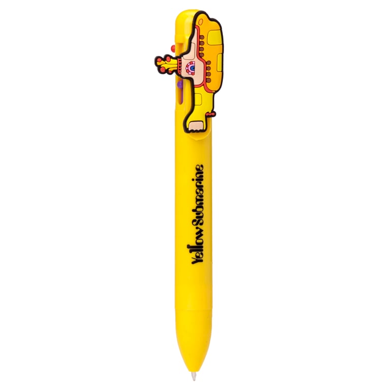 The Beatles Yellow Submarine 6 Colours CE Marked Multi Colour Pen