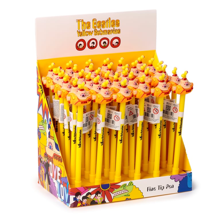 Licensed Fine Tip Pen - The Beatles Yellow Submarine (EN71 Compliant)