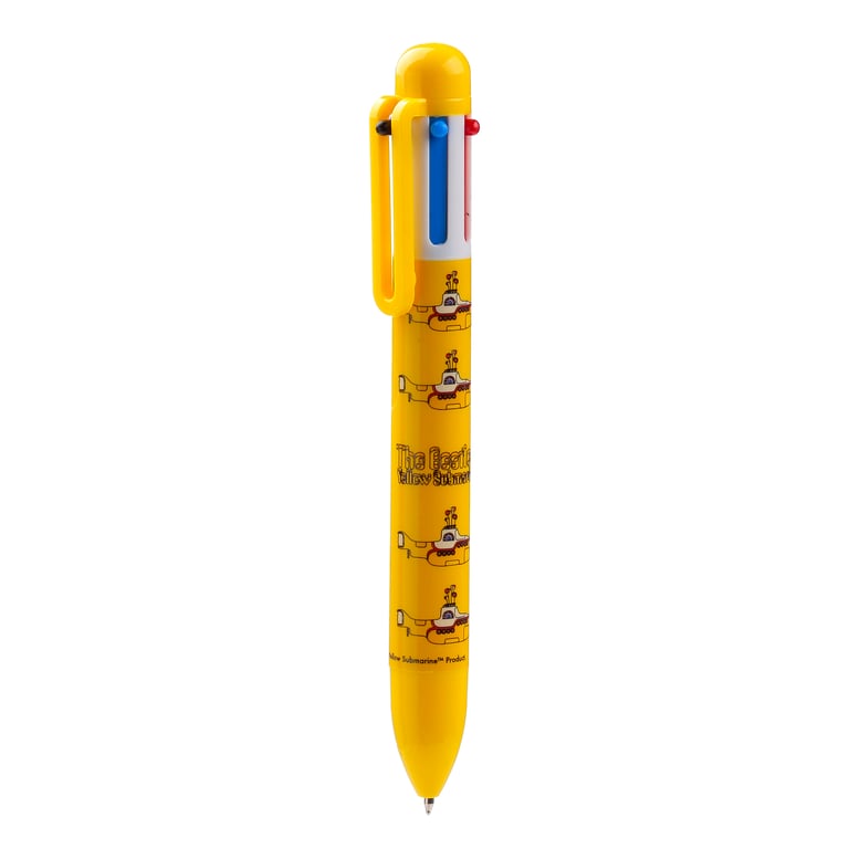 Yellow Submarine 6 Colours CE Marked Multi Colour Pen