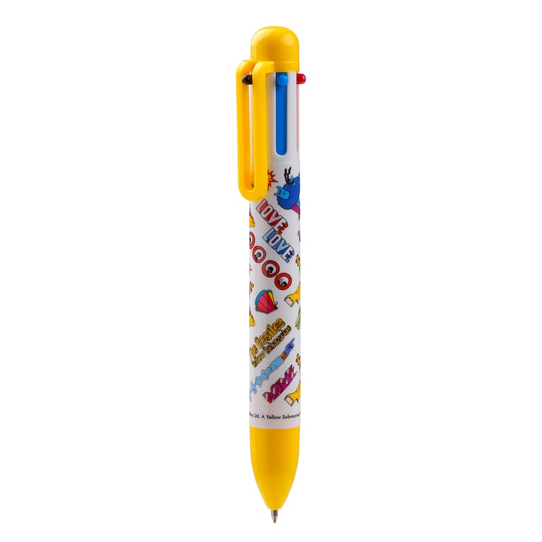Yellow Submarine 6 Colours CE Marked Multi Colour Pen