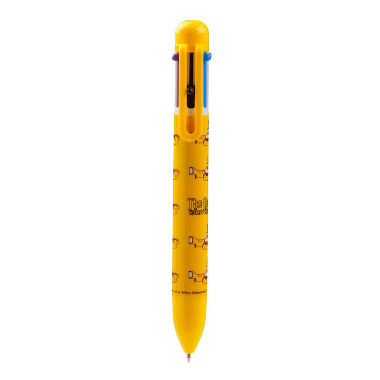 Yellow Submarine 6 Colours CE Marked Multi Colour Pen