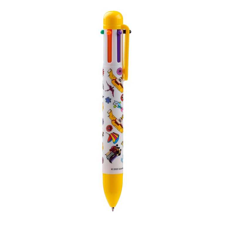 Yellow Submarine 6 Colours CE Marked Multi Colour Pen
