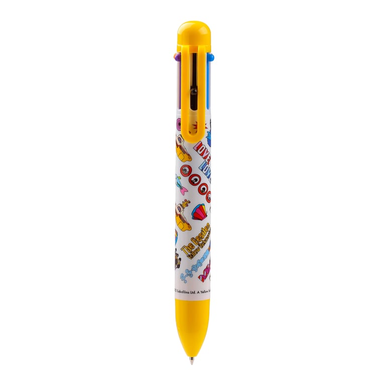 Yellow Submarine 6 Colours CE Marked Multi Colour Pen