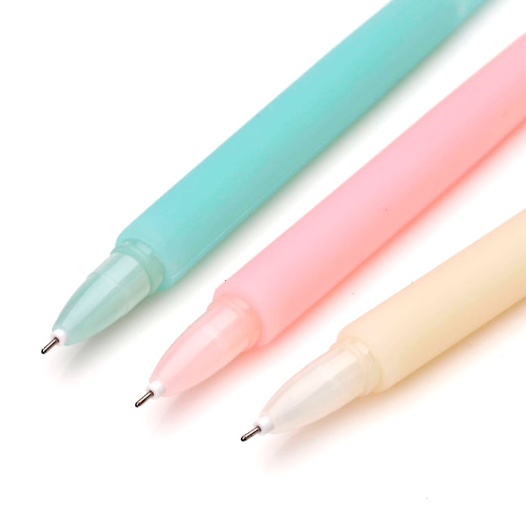 Fine Tip Pen with Topper - Unicorn Magic, CE Marked and Child Safe Plastic Pen with Fine Black Ink Nib