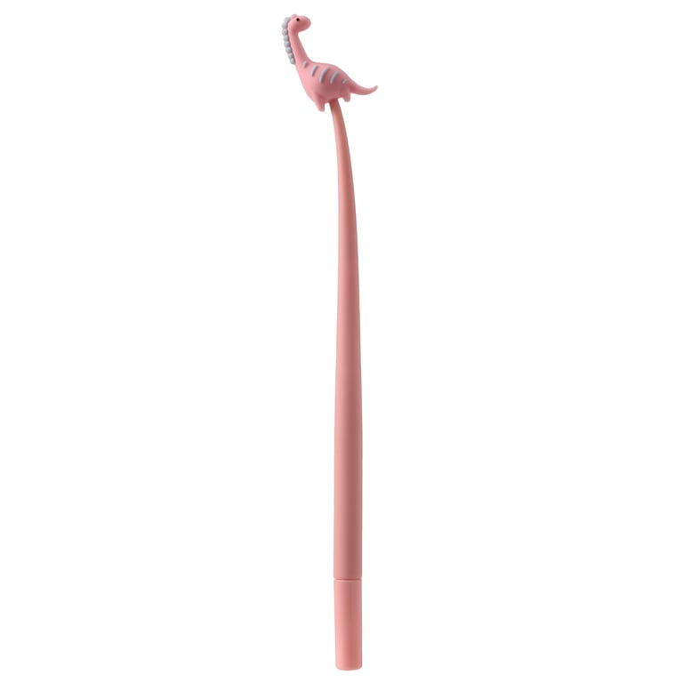 Fine Tip Pen with Dinosaur Topper - CE Marked, PVC Free Writing Instrument