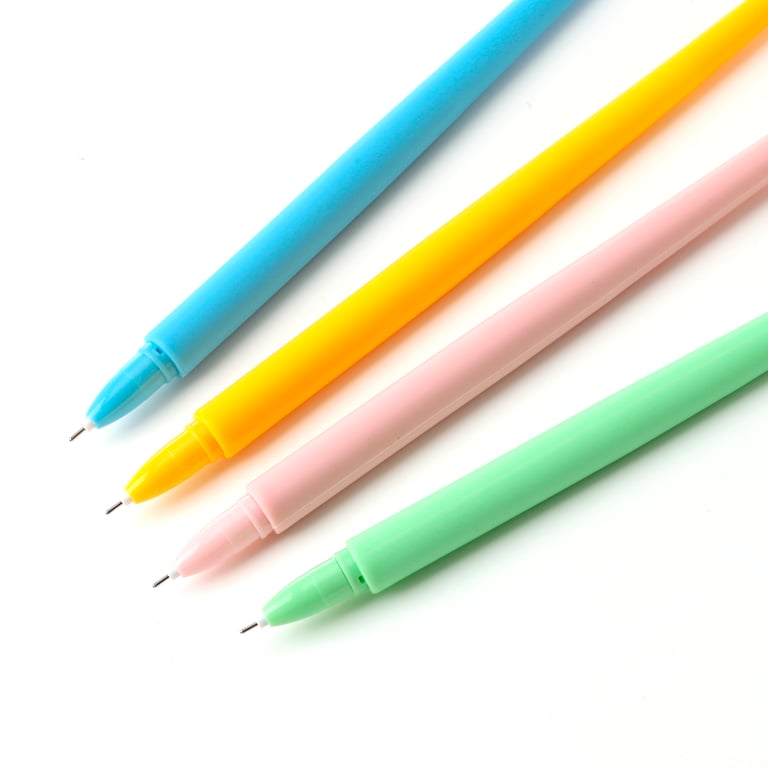 Fine Tip Pen with Dinosaur Topper - CE Marked, PVC Free Writing Instrument