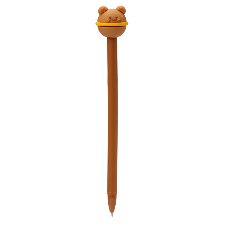 Erasable Pen with PVC Topper - Cute Animal Design - Child Safe Writing Tool