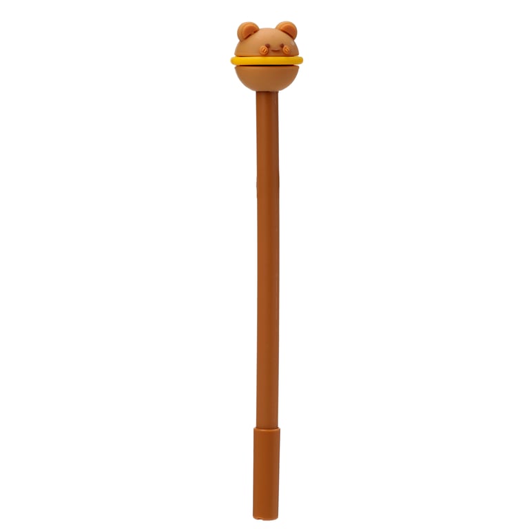 Erasable Pen with PVC Topper - Cute Animal Design - Child Safe Writing Tool