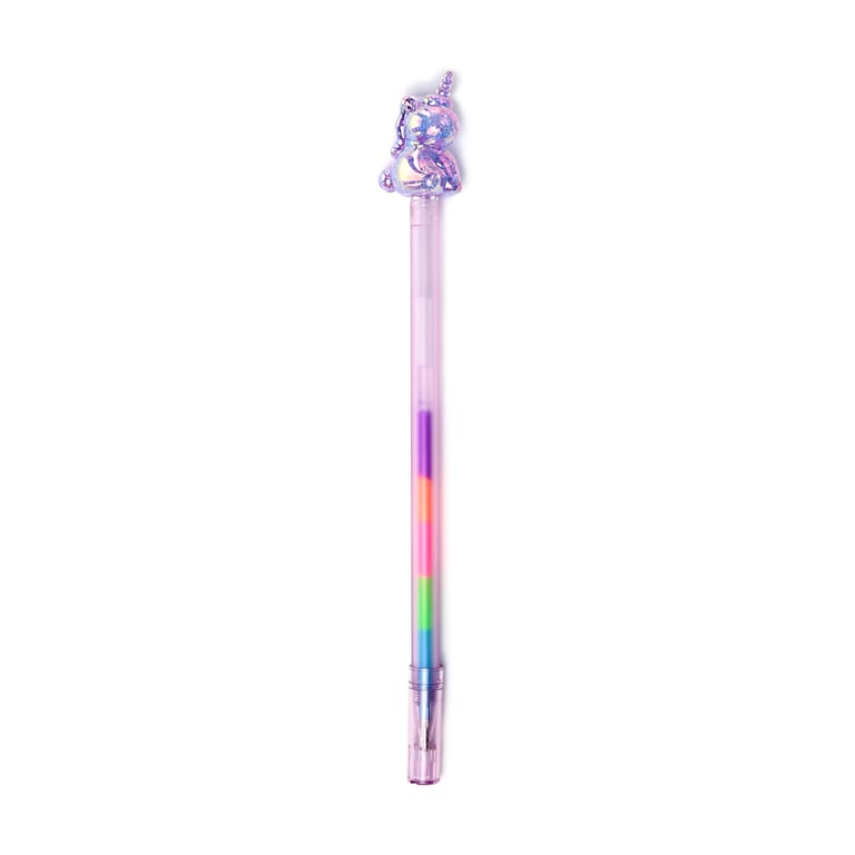 Rainbow Ink Pen - Unicorn, 5 Colour Multi-Pen for Children s Writing and Education