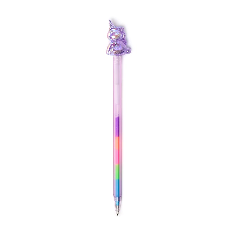 Rainbow Ink Pen - Unicorn, 5 Colour Multi-Pen for Children s Writing and Education