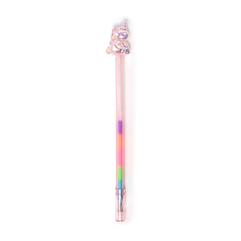 Rainbow Ink Pen - Unicorn, 5 Colour Multi-Pen for Children s Writing and Education