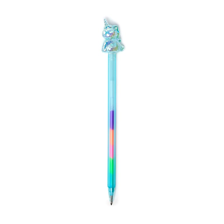Rainbow Ink Pen - Unicorn, 5 Colour Multi-Pen for Children s Writing and Education