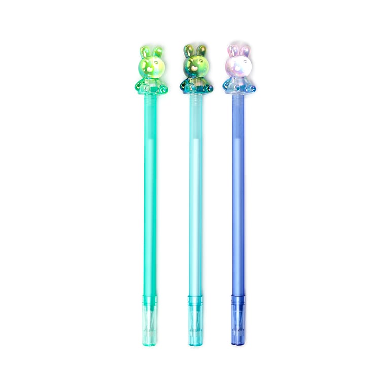 Fine Tip Pen with Rabbit Topper - CE Marked and Durable Plastic Design